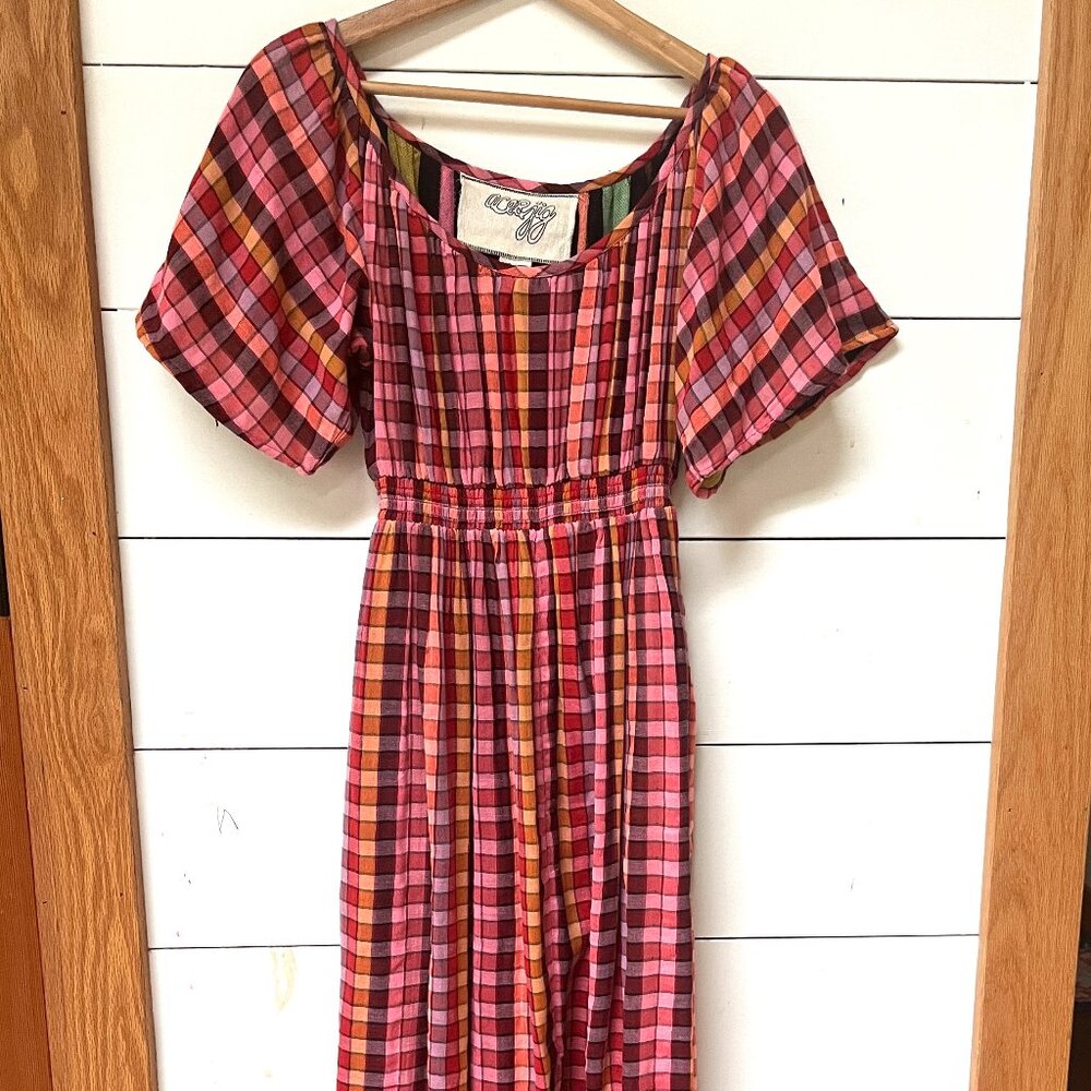 Ace & Jig Wonder Dress in Ruby